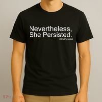 Nevertheless, She Persisted - Resist T-Shirt thumb 3
