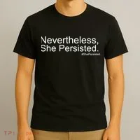 Nevertheless, She Persisted - Resist T-Shirt thumb 3