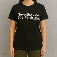 Nevertheless, She Persisted - Resist T-Shirt thumb 4