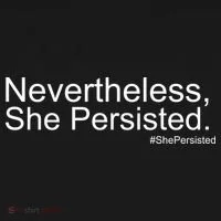 Nevertheless, She Persisted - Resist T-Shirt thumb 7