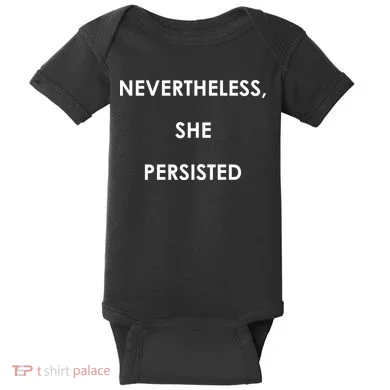 Nevertheless, She Persisted - Resist Baby Bodysuit