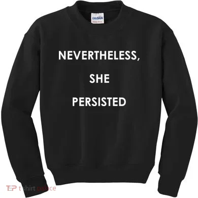 Nevertheless, She Persisted - Resist Kids Sweatshirt