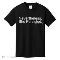 Nevertheless, She Persisted - Resist Kids T-Shirt thumb 0