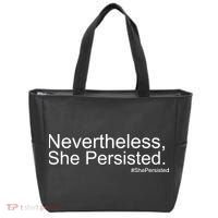 Nevertheless, She Persisted - Resist Tote Bag thumb 0