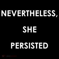 Nevertheless, She Persisted Women's Hoodie thumb 2