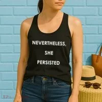 Nevertheless, She Persisted. Women's Tank Top thumb 2