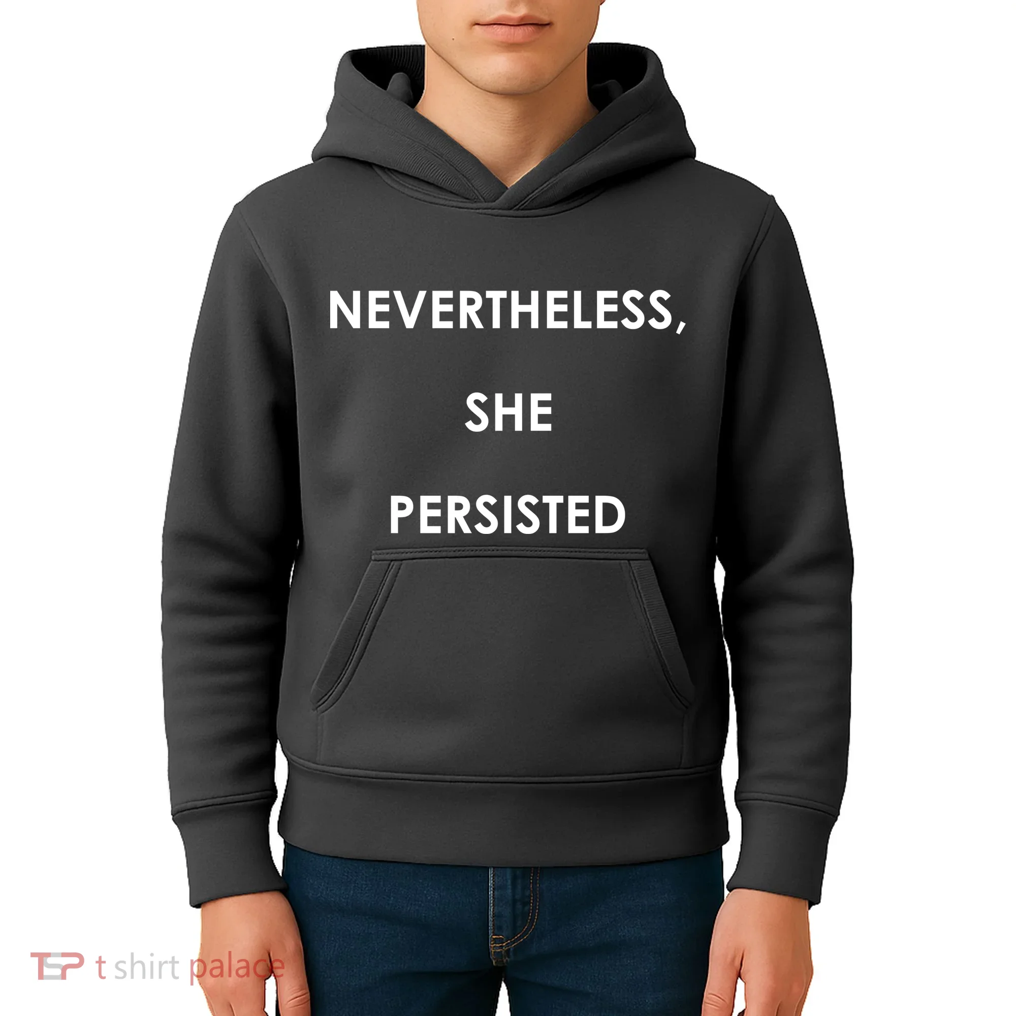 Nevertheless, She Persisted. Kids Hoodie