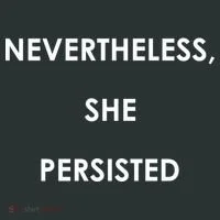 Nevertheless, She Persisted. Kids Hoodie thumb 5