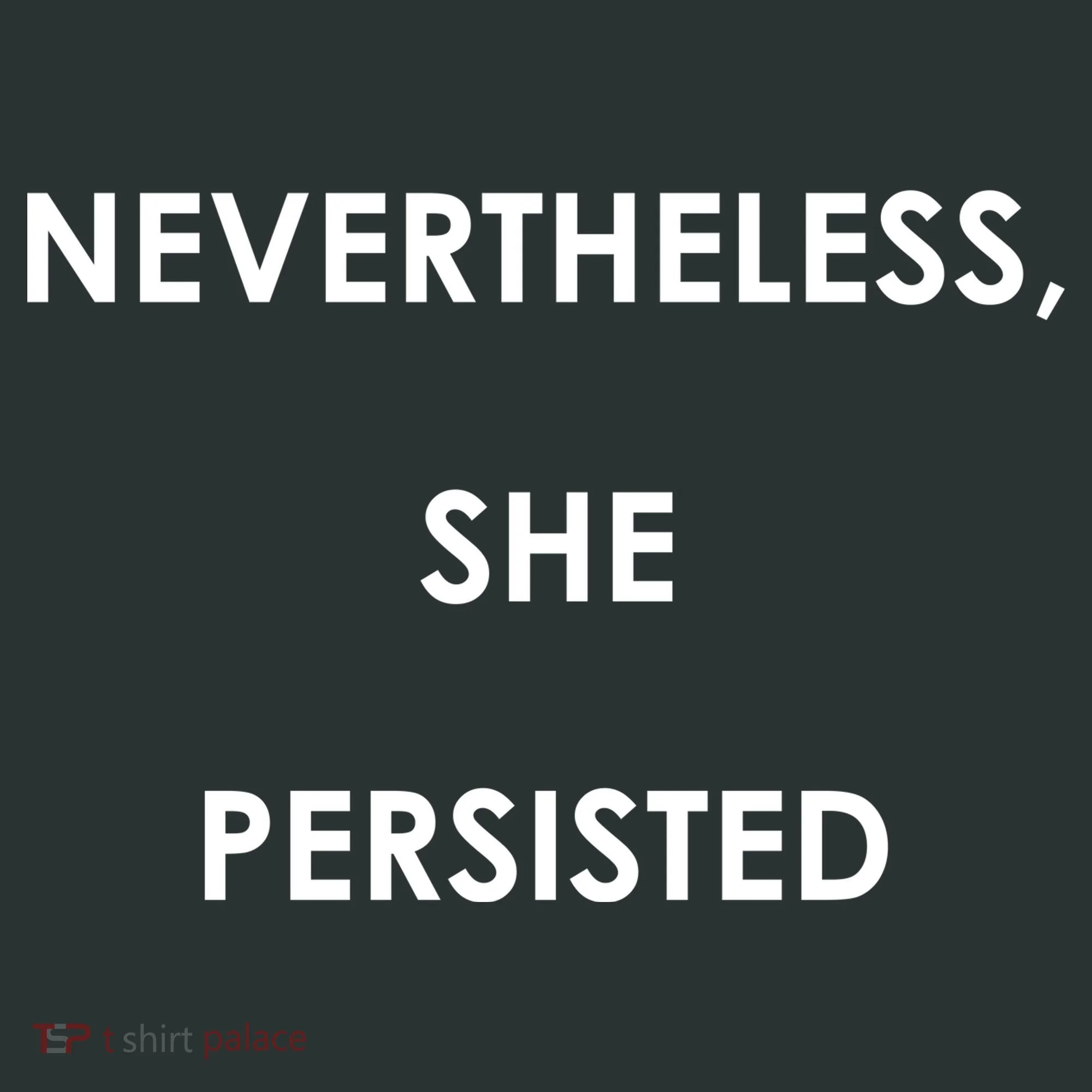 Nevertheless, She Persisted. Kids Long Sleeve Shirt