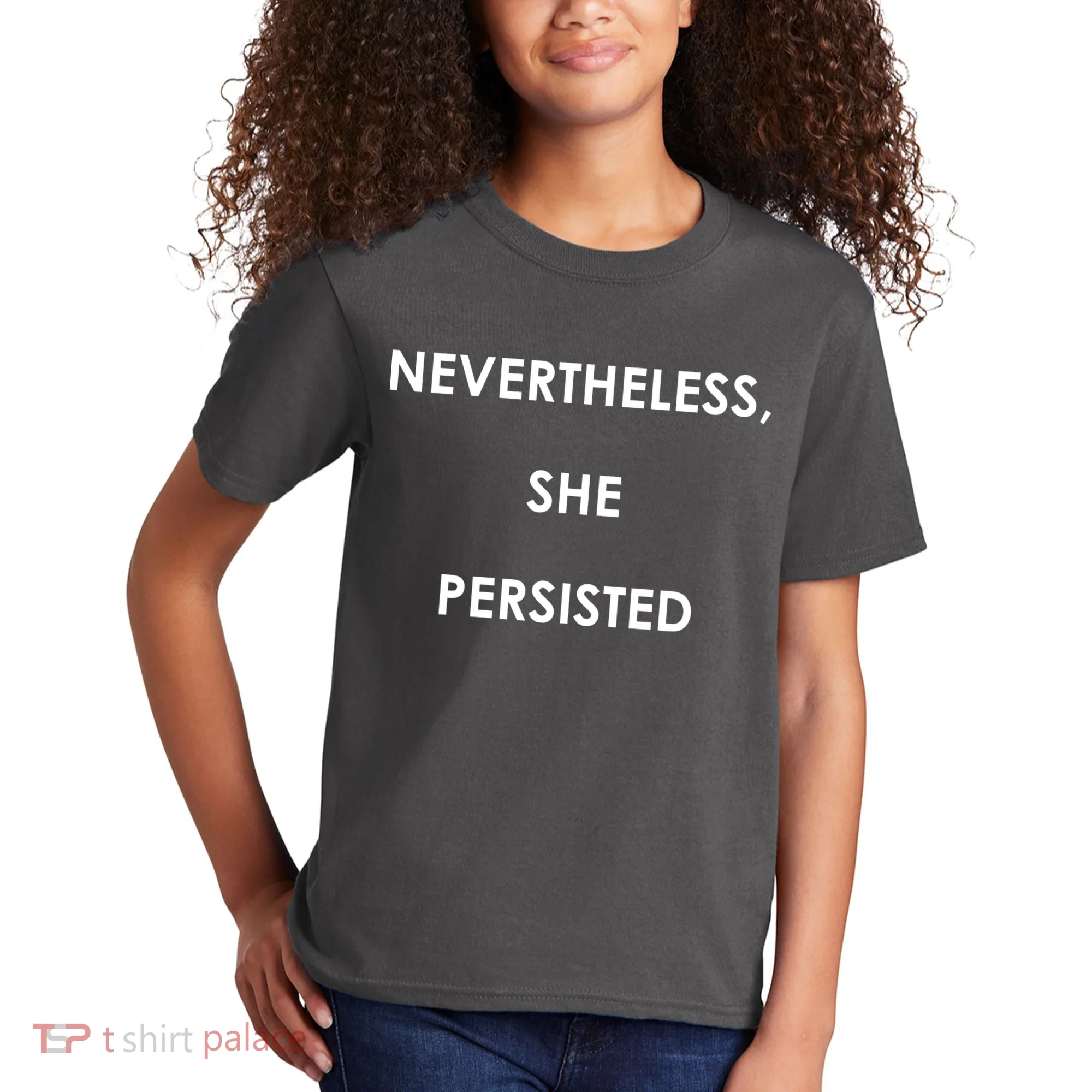Nevertheless, She Persisted. Kids T-Shirt
