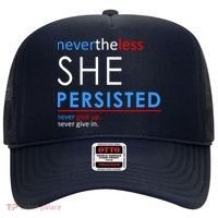 Nevertheless, She Persisted. Never Give Up. Never Give In. Feminist Hat thumb 0