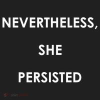Nevertheless, She Persisted. #Resist Resistance Women's Sweatshirt thumb 2