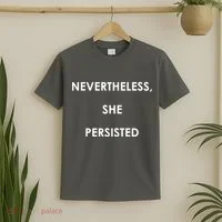 Nevertheless, She Persisted. #Resist Resistance T-Shirt thumb 2