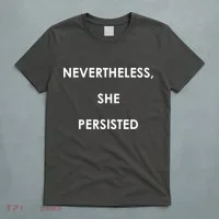Nevertheless, She Persisted. #Resist Resistance T-Shirt thumb 5