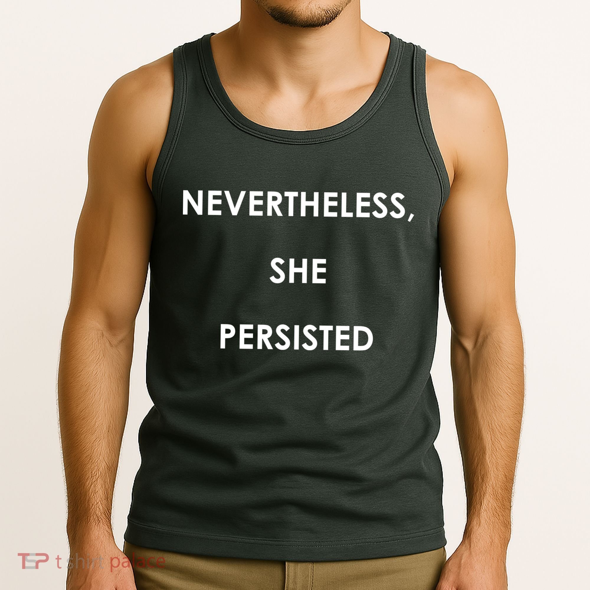 Nevertheless, She Persisted. #Resist Resistance Tank Top
