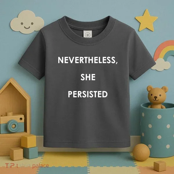 Nevertheless, She Persisted. #Resist Resistance Toddler T-Shirt