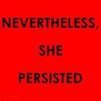 Nevertheless, She Persisted. #Resist Resistance Santa Hat thumb 1