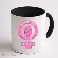Nevertheless She Persisted Fist Tribute  Coffee Mug thumb 1