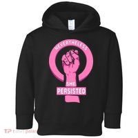 Nevertheless She Persisted Fist Tribute  Toddler Hoodie thumb 0