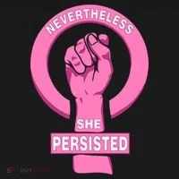 Nevertheless She Persisted Fist Tribute  Toddler T-Shirt thumb 4