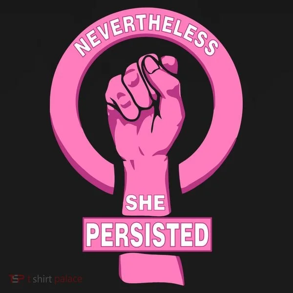 Nevertheless She Persisted Fist Tribute  Toddler T-Shirt