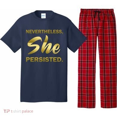 Nevertheless She Persisted Gold Signature Pajama Set