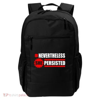 Nevertheless She Persisted NEVERTHELESS Resist Backpack