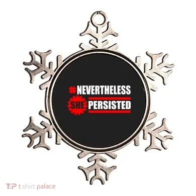 Nevertheless She Persisted NEVERTHELESS Resist Ornament