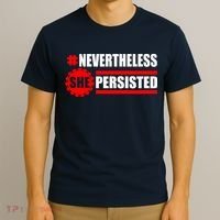 Nevertheless She Persisted NEVERTHELESS Resist T-Shirt thumb 3