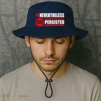 Nevertheless She Persisted NEVERTHELESS Resist Bucket Hat thumb 2