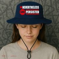 Nevertheless She Persisted NEVERTHELESS Resist Bucket Hat thumb 3