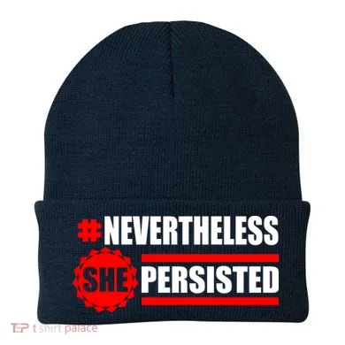 Nevertheless She Persisted NEVERTHELESS Resist Beanie