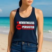 Nevertheless She Persisted NEVERTHELESS Resist Women's Tank Top thumb 2