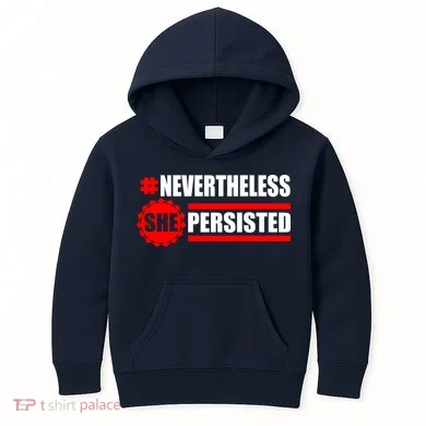Nevertheless She Persisted NEVERTHELESS Resist Kids Hoodie