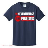 Nevertheless She Persisted NEVERTHELESS Resist Kids T-Shirt thumb 0