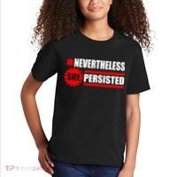 Nevertheless She Persisted NEVERTHELESS Resist Kids T-Shirt thumb 2
