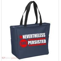 Nevertheless She Persisted NEVERTHELESS Resist Tote Bag thumb 2