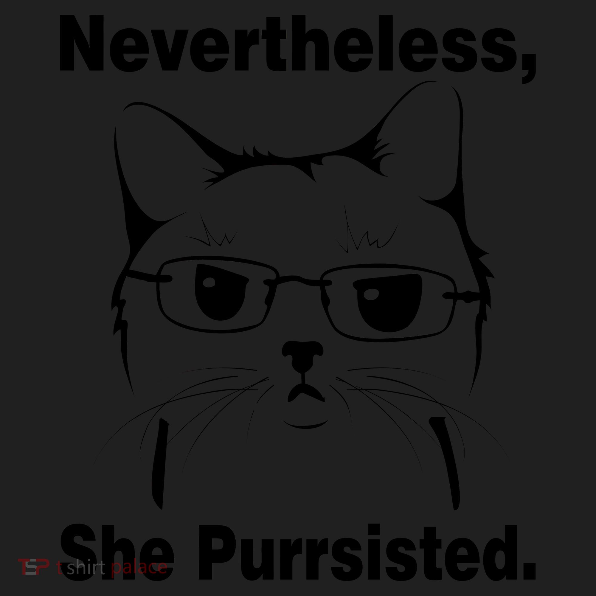 Nevertheless She Purrsisted Cat Persisted Hat