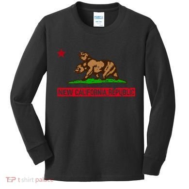 New California Republic Vintage Kids Long Sleeve Shirt