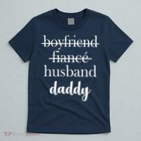 New Dad Boyfriend, Husband Fiance T-Shirt thumb 5
