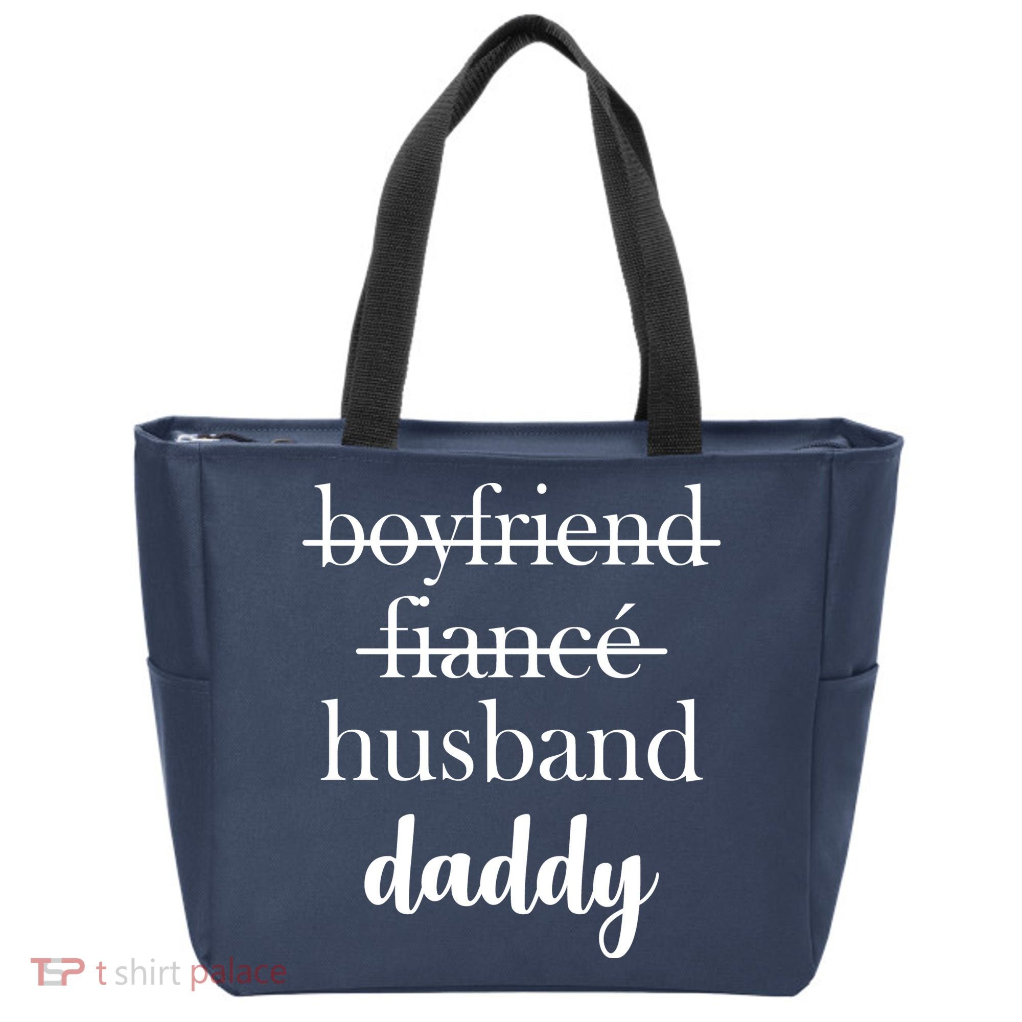New Dad Boyfriend, Husband Fiance Tote Bag