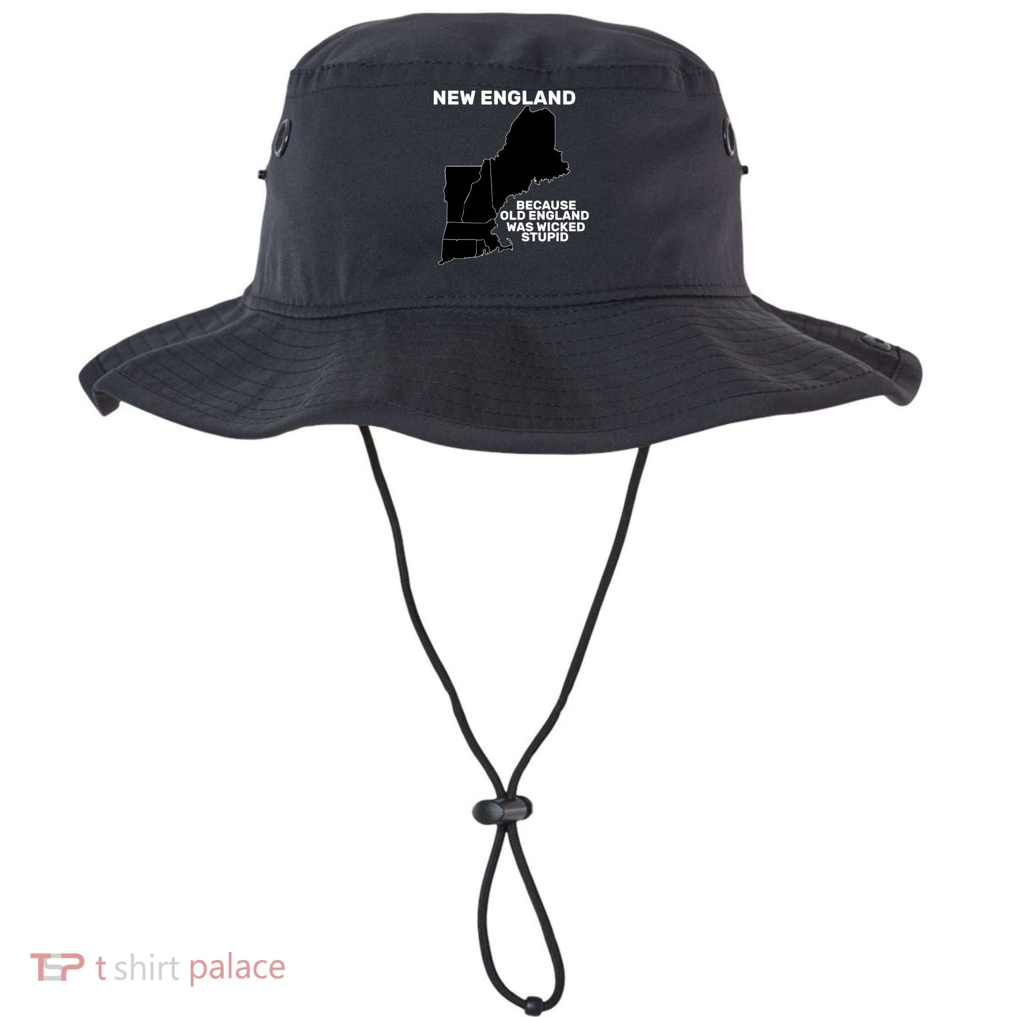 New England Because Old England Was Wicked Stupid Bucket Hat