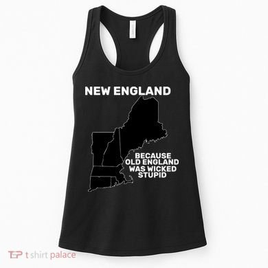 New England Because Old England Was Wicked Stupid Women's Tank Top