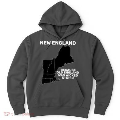 New England Because Old England Was Wicked Stupid Hoodie