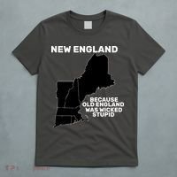 New England Because Old England Was Wicked Stupid T-Shirt thumb 5