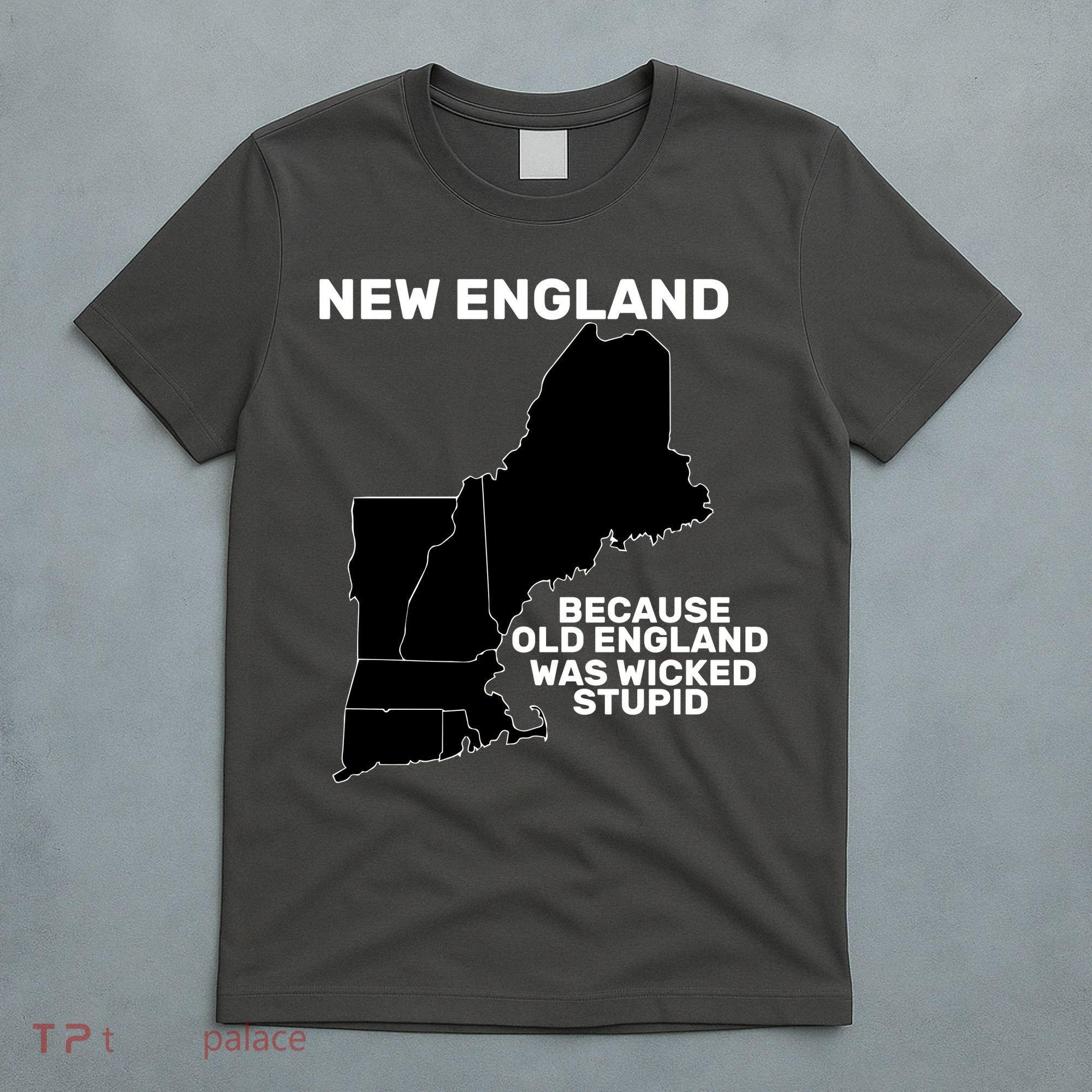 New England Because Old England Was Wicked Stupid T-Shirt
