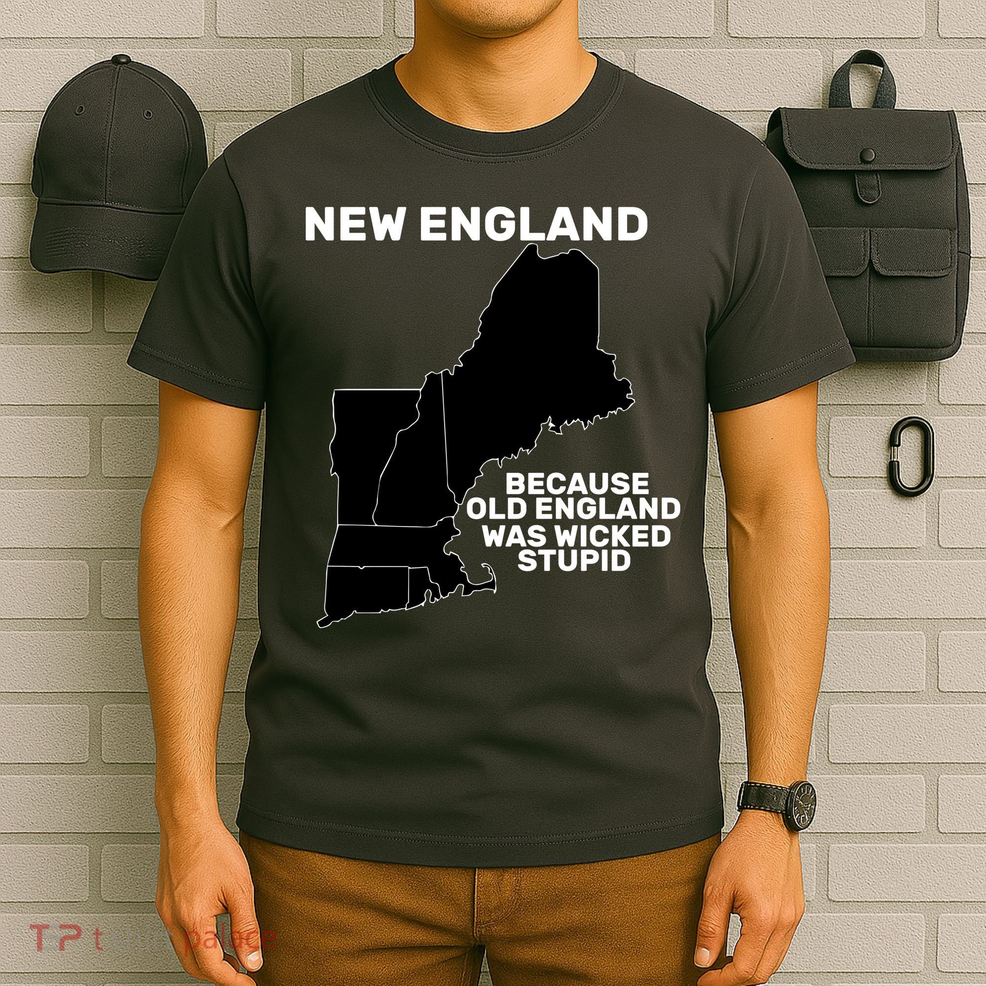 New England Because Old England Was Wicked Stupid T-Shirt