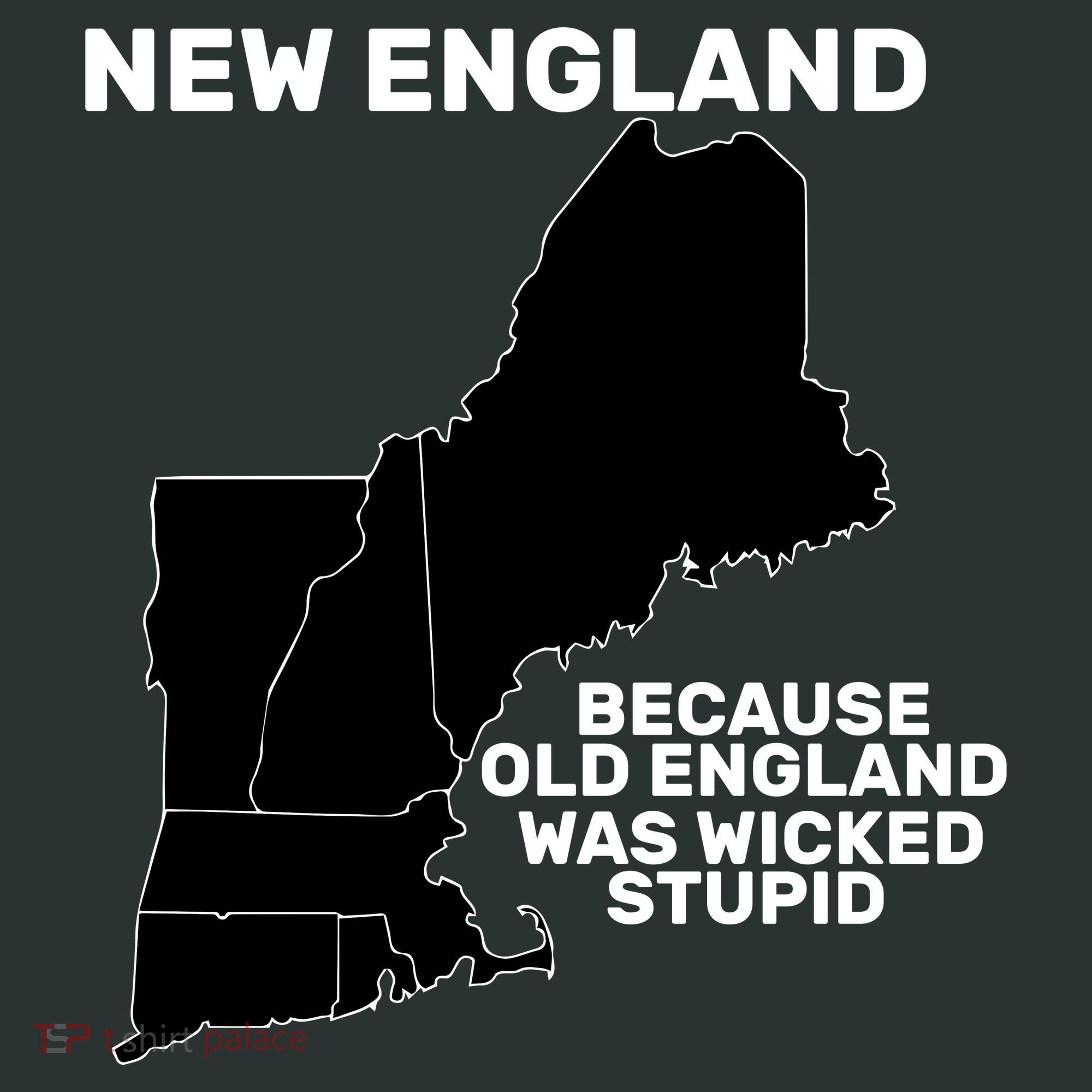 New England Because Old England Was Wicked Stupid Mousepad