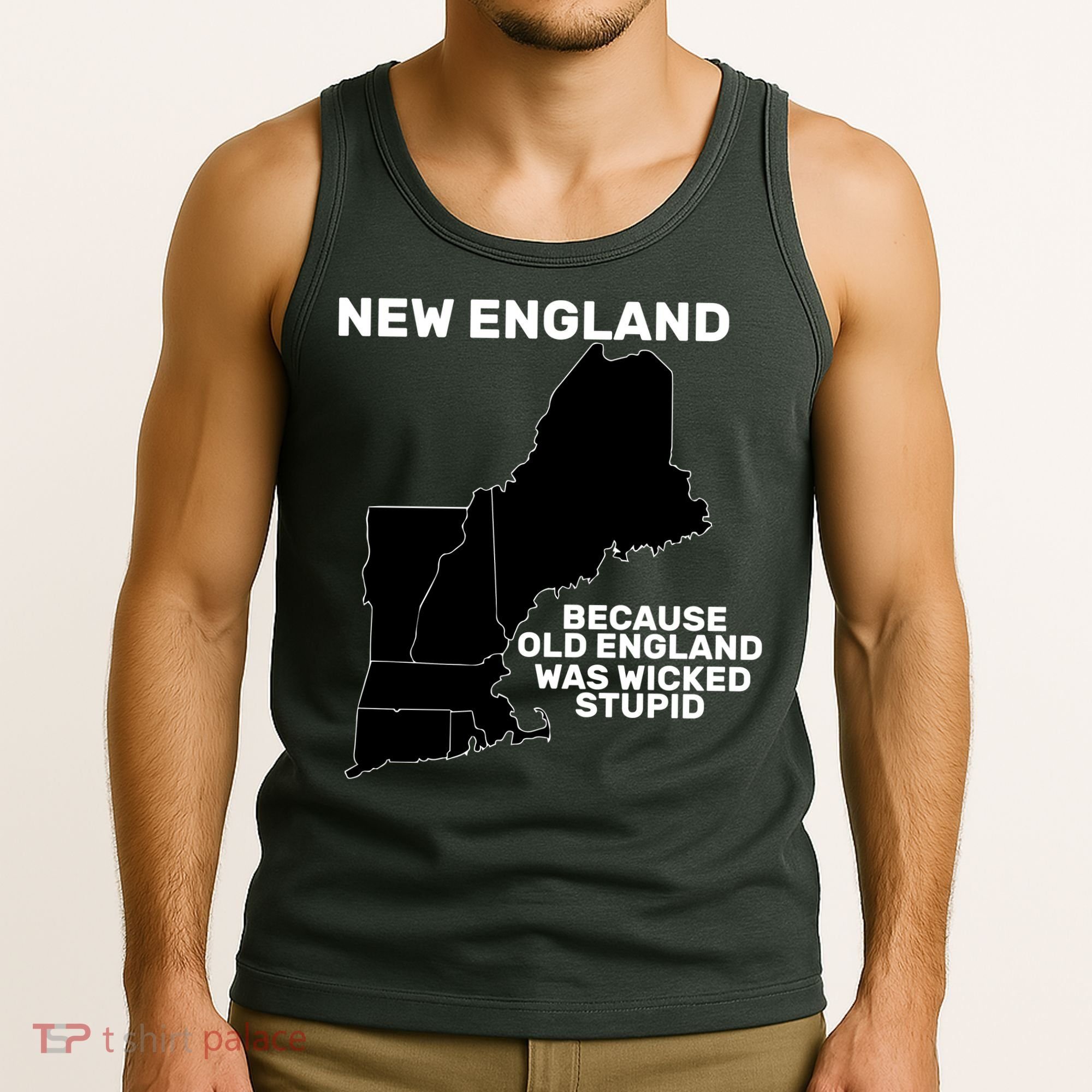 New England Because Old England Was Wicked Stupid Tank Top