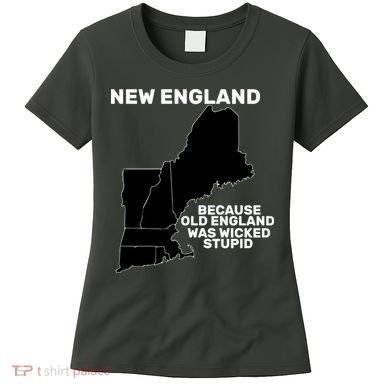 New England Because Old England Was Wicked Stupid Women's T-Shirt